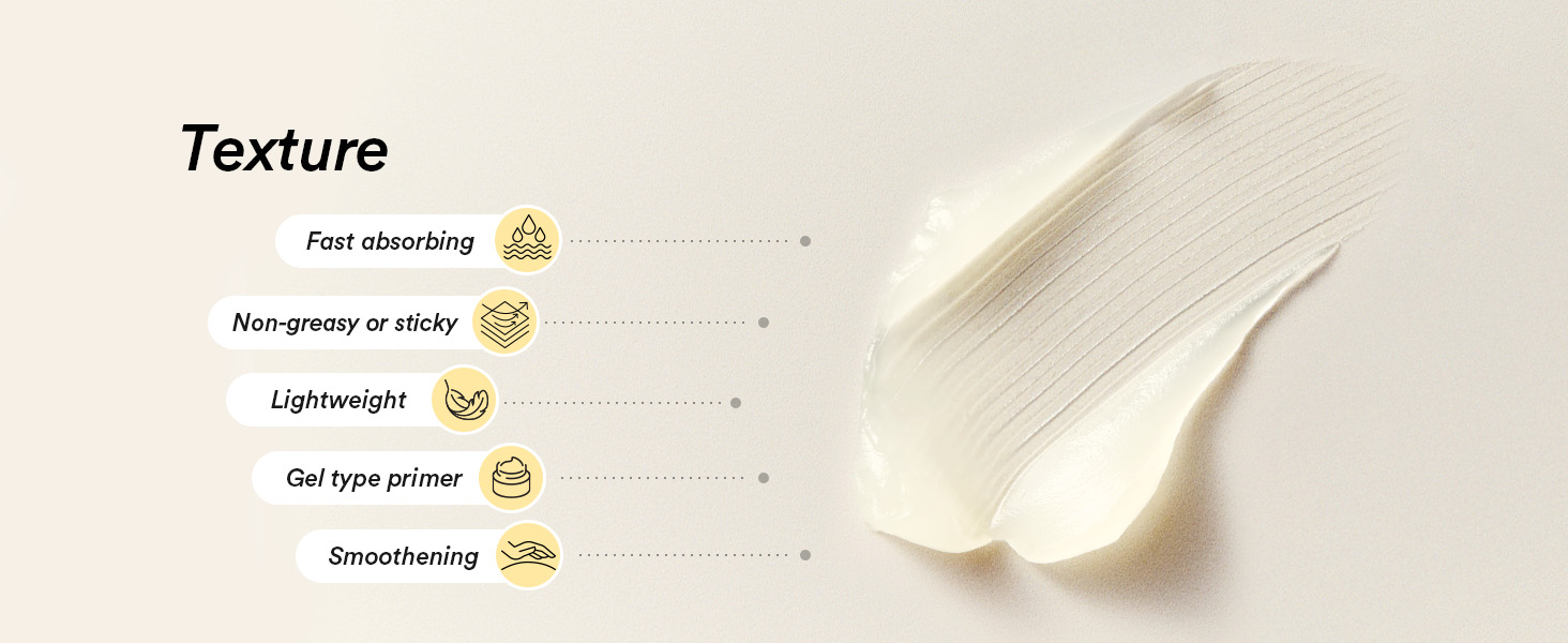 Airy sunscreen gel