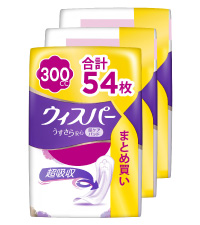 ちかりん ウィスパー220cc Amazon.co.jp: ウィスパー うすさら安心 220cc 90枚 (18枚×5