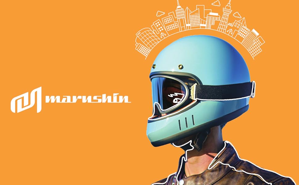 Amazon | マルシン工業 マルシン(MARUSHIN) バイクヘルメット