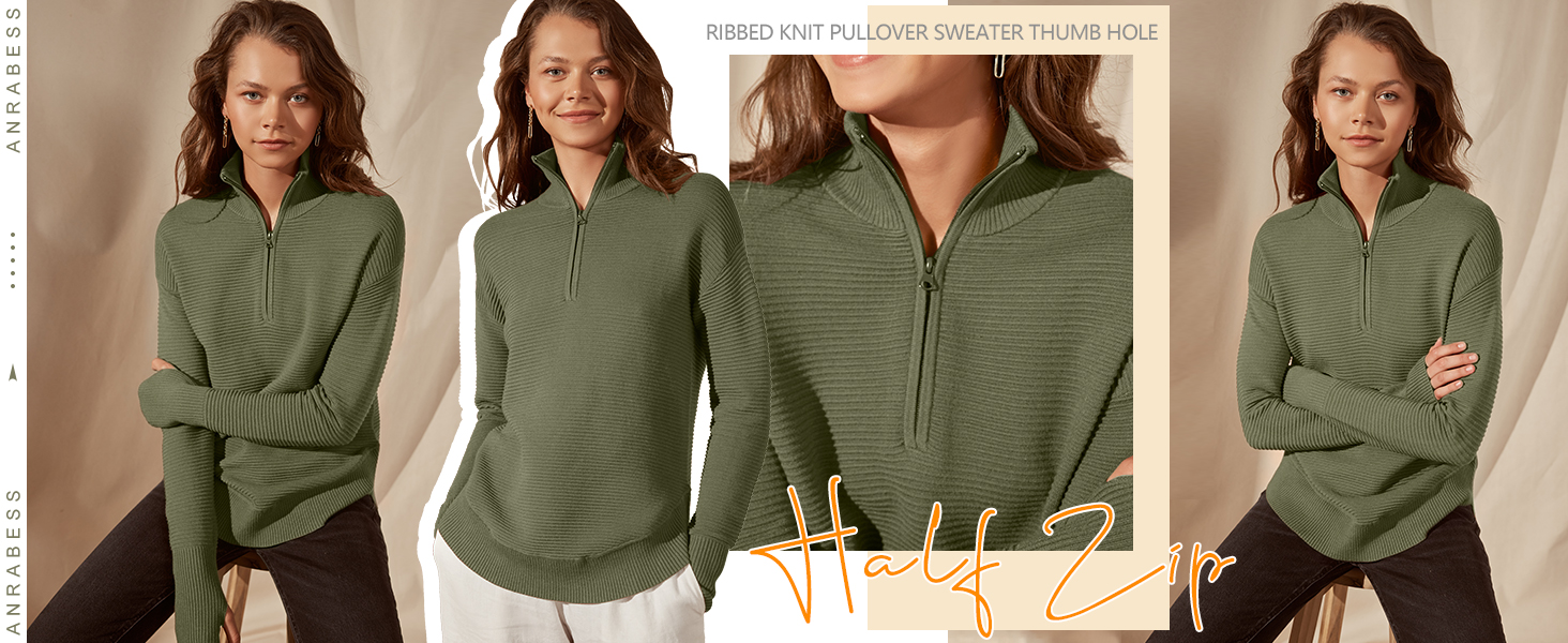 ANRABESS Women Pullover Sweater