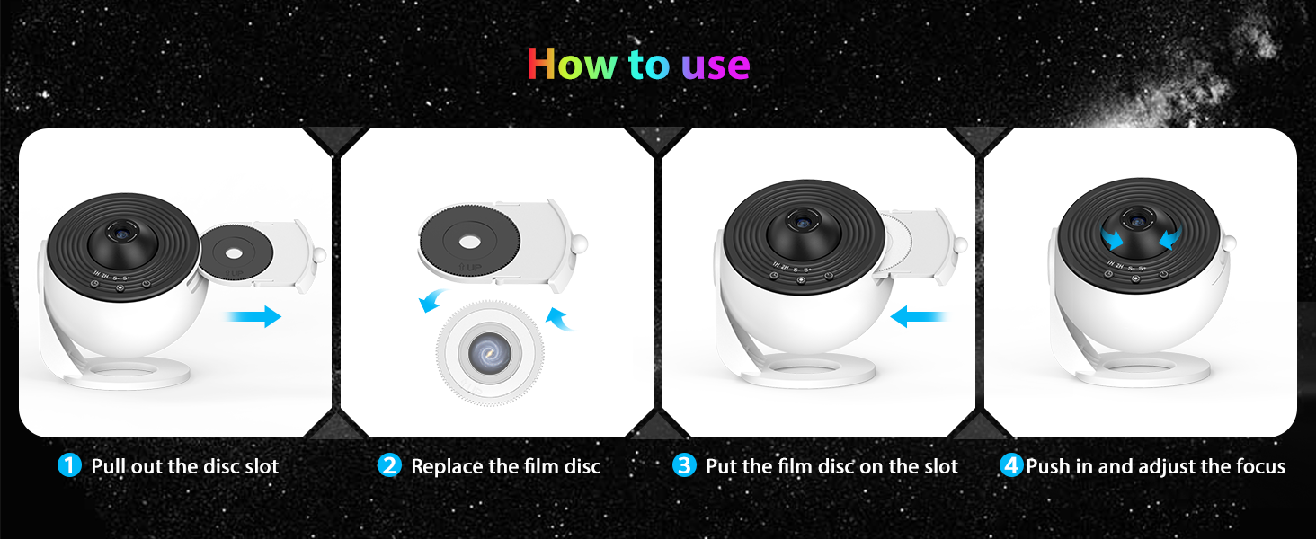 galaxy projector Star Projector