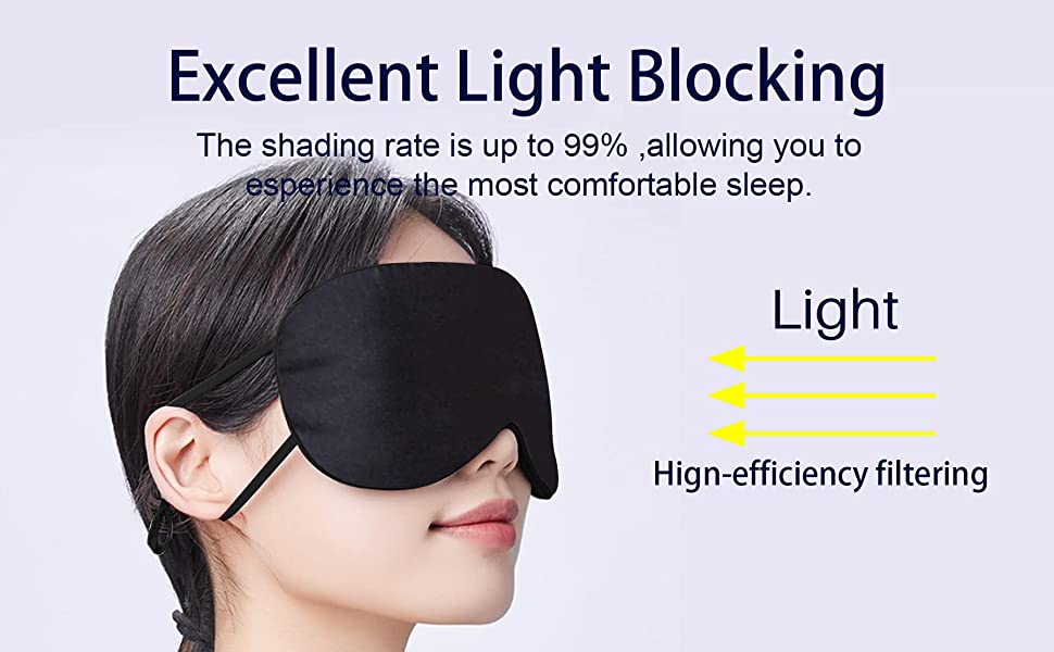 Eye Mask Sleep Mask Sleeping Mask Silk Eye Mask for Sleeping for Women