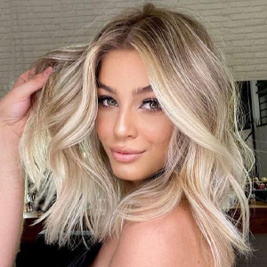 blonde hair extensions