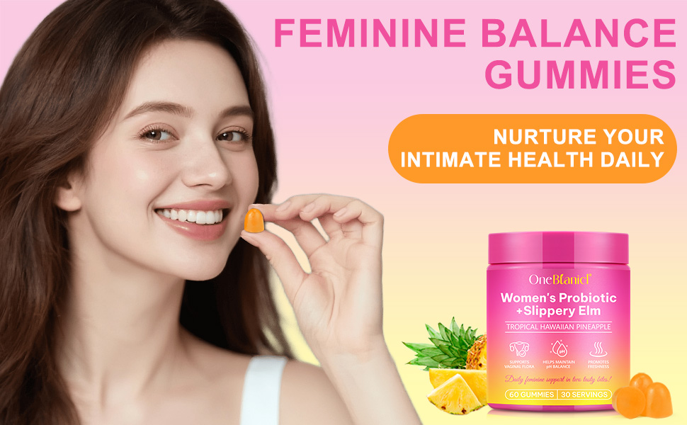 Feminine Probiotics Gummies for Women