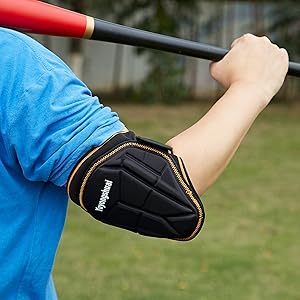 Baseball Softball Elbow Guard, Softball Elbow Shield for Batting, Elbow Pad Forearm Guard