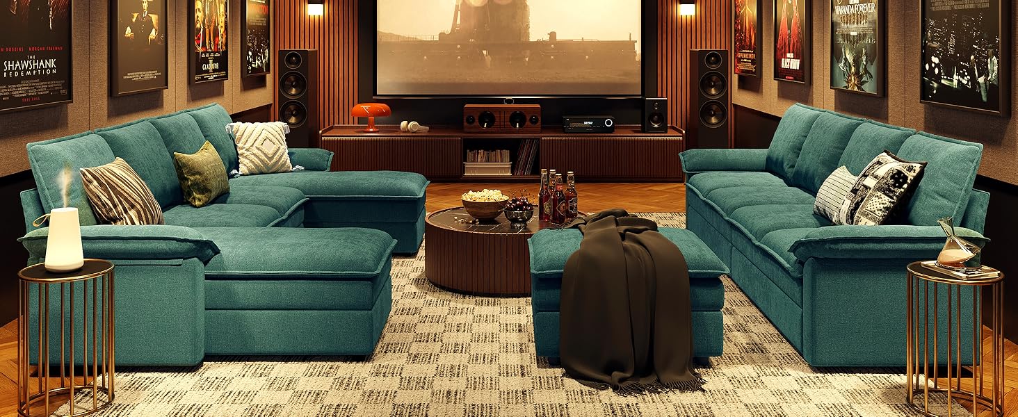 modular couch with chaise HS009