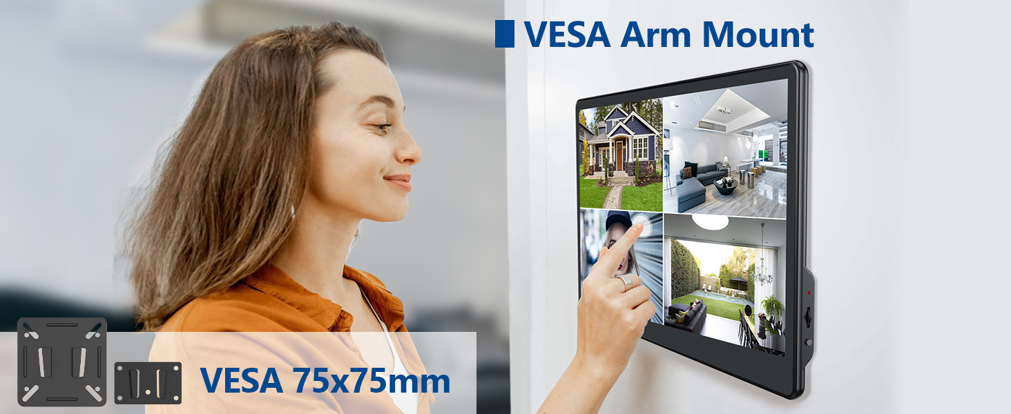 13.3" Touchscreen Monitor