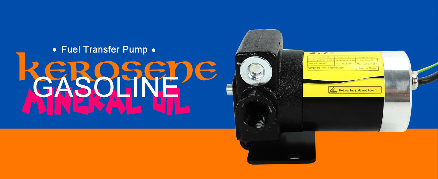 12V DC Automatic Fuel Transfer Pump