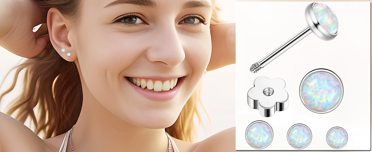 flatback stud earrings