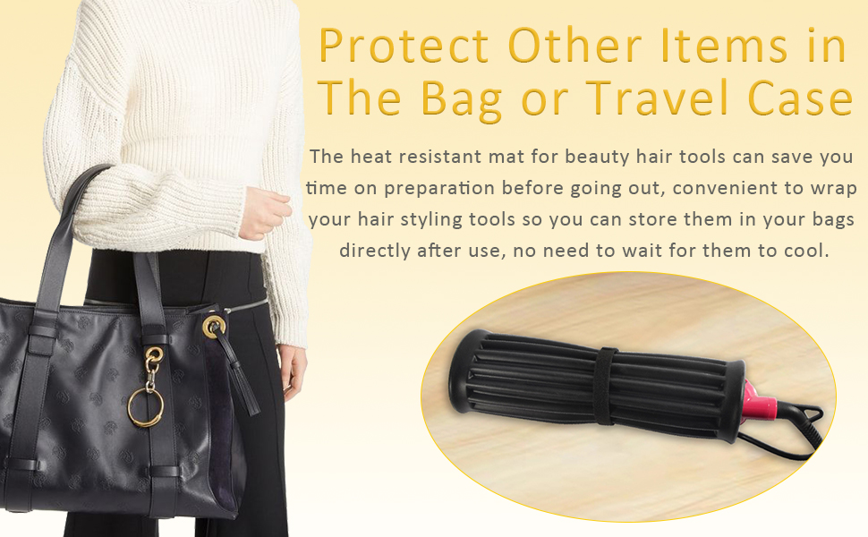 hot pad for curling iron