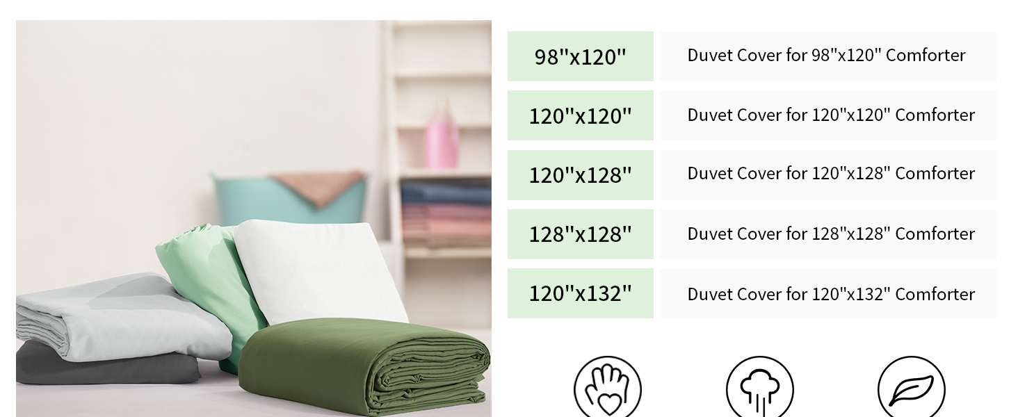 HOMBYS Ultra Soft Microfiber Grey Oversized King Duvet Cover for All Season (120x120 Inch, Grey, Oversized King)  
HOMBY 3d2aa131 100c 4145 8f87 3d908d12ddb7. CR0,0,1464,600 PT0 SX1464 V1