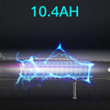 10.4 ah battery life kick scooter