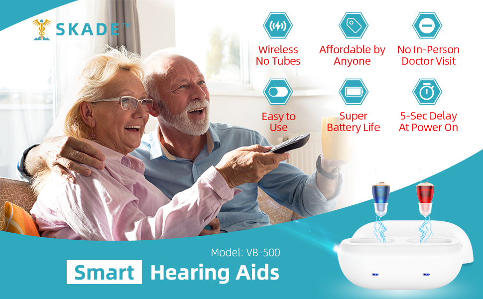 Skade wireless no tubes no doctor easy to use super battery life 5 seconds delay at power on
