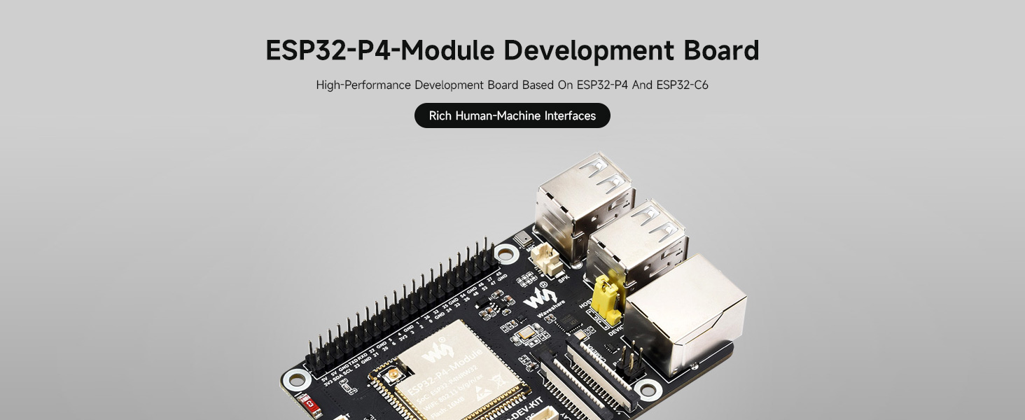 Amazon.com: Waveshare ESP32-P4-Module High-Performance Development ...