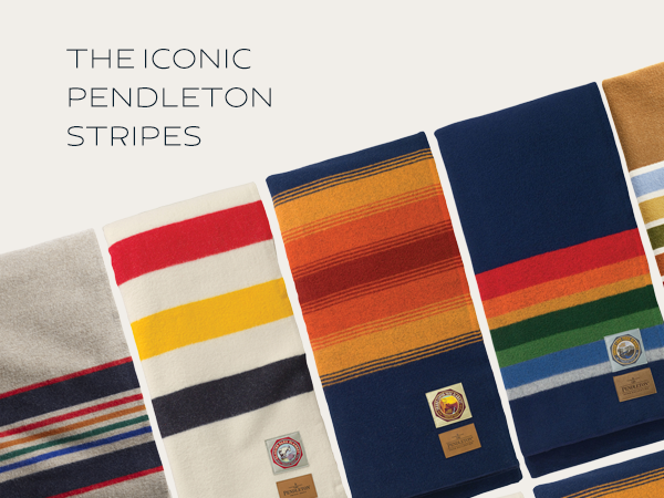 アウトドア寝具 pendleton wool blanket made in USA navy Pendleton Wool Blanket Sea Wolf Orca Sunset Navy Blue Beaver