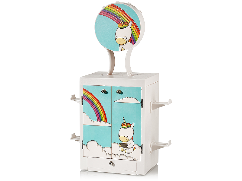 Numskull Eric The Unicorn Gaming Locker, Controller Holder, Headset Stand for PS5, Xbox Series X S, Nintendo Switch - Official Numskull Merchandise 16 locker