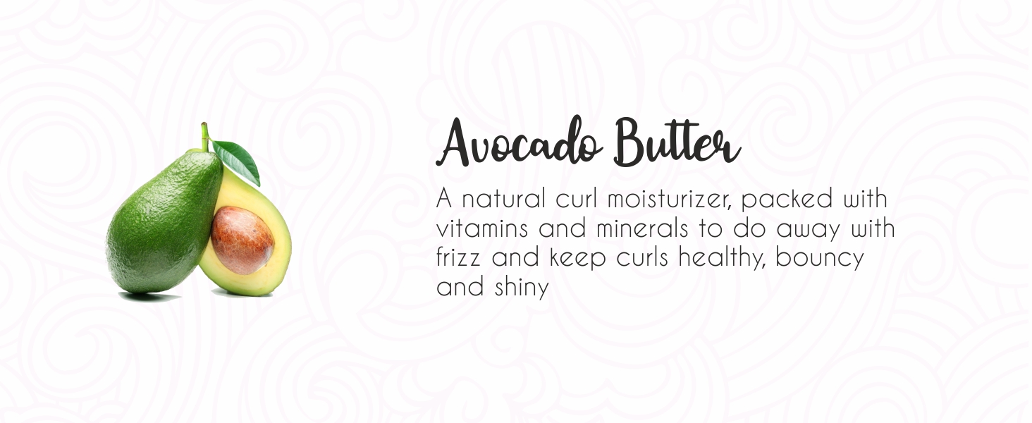 Avocado Butter, natural curl moisturizer, strengthen hair, curly hair products, shiny hair