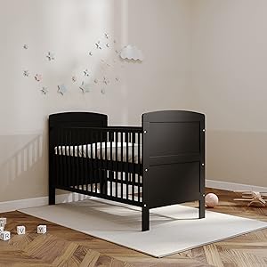 Reggie cot bed black