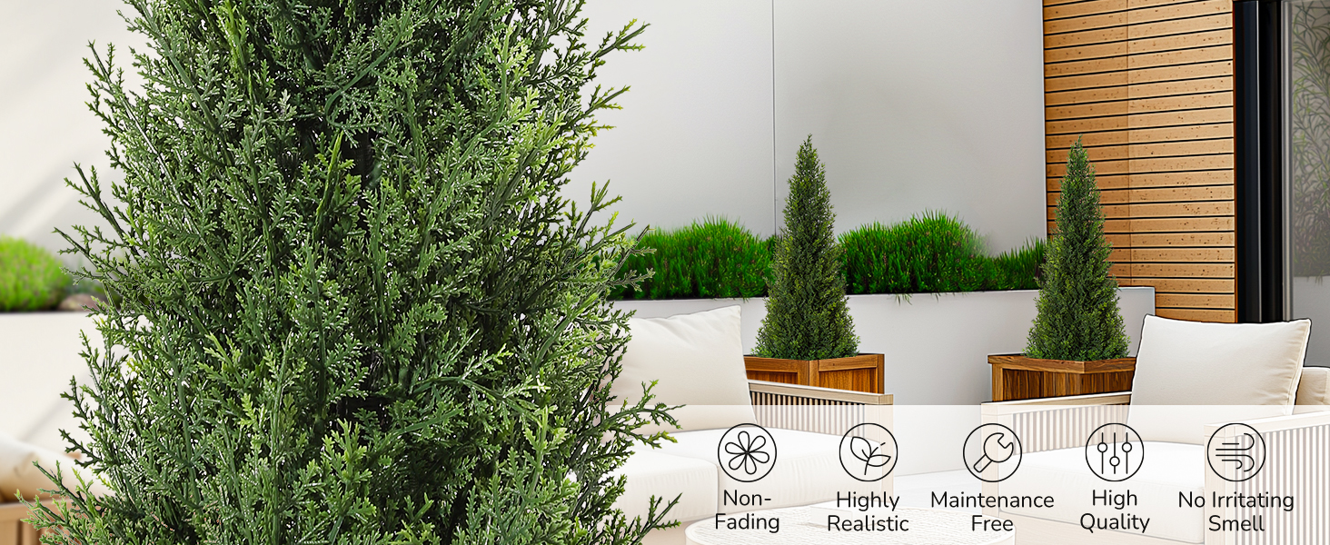 artificial tree topiary pine