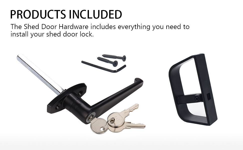 shed door L handle door handle for shed l handle latch