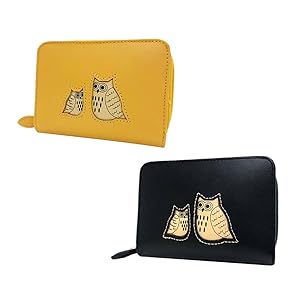 Amazon | [アート バロック] 財布 ふくろう福財布 1607-2W18