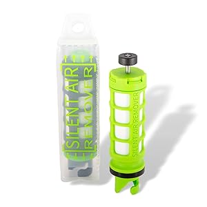 Silent Air Remover - leise Luft auslassen in Grün