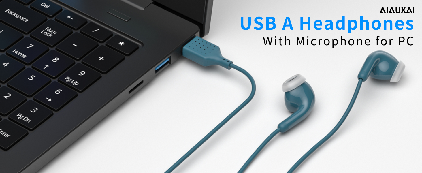 usb headphones with microphone for pc