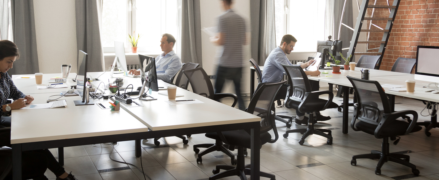 Perfect chair for corporate office spaces, conference rooms, and more.