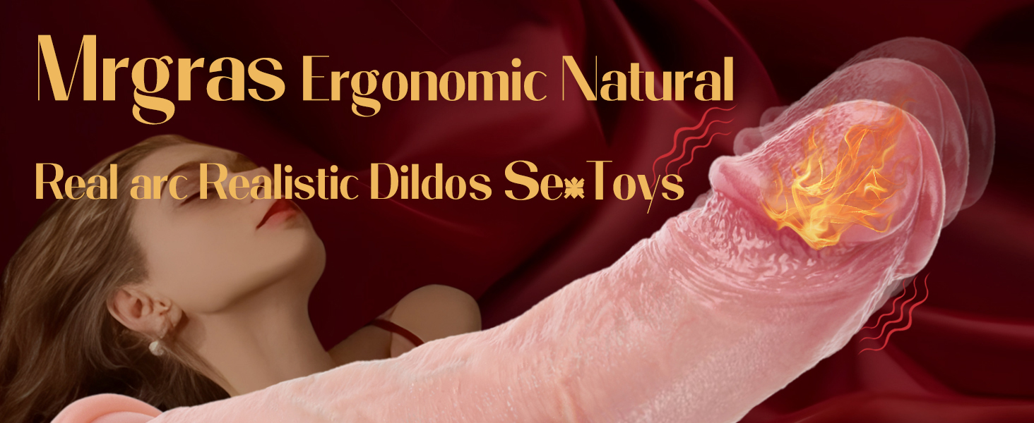 Mrgras Ergonomic Natural Real arc and Realistic Dildos Se* Toys