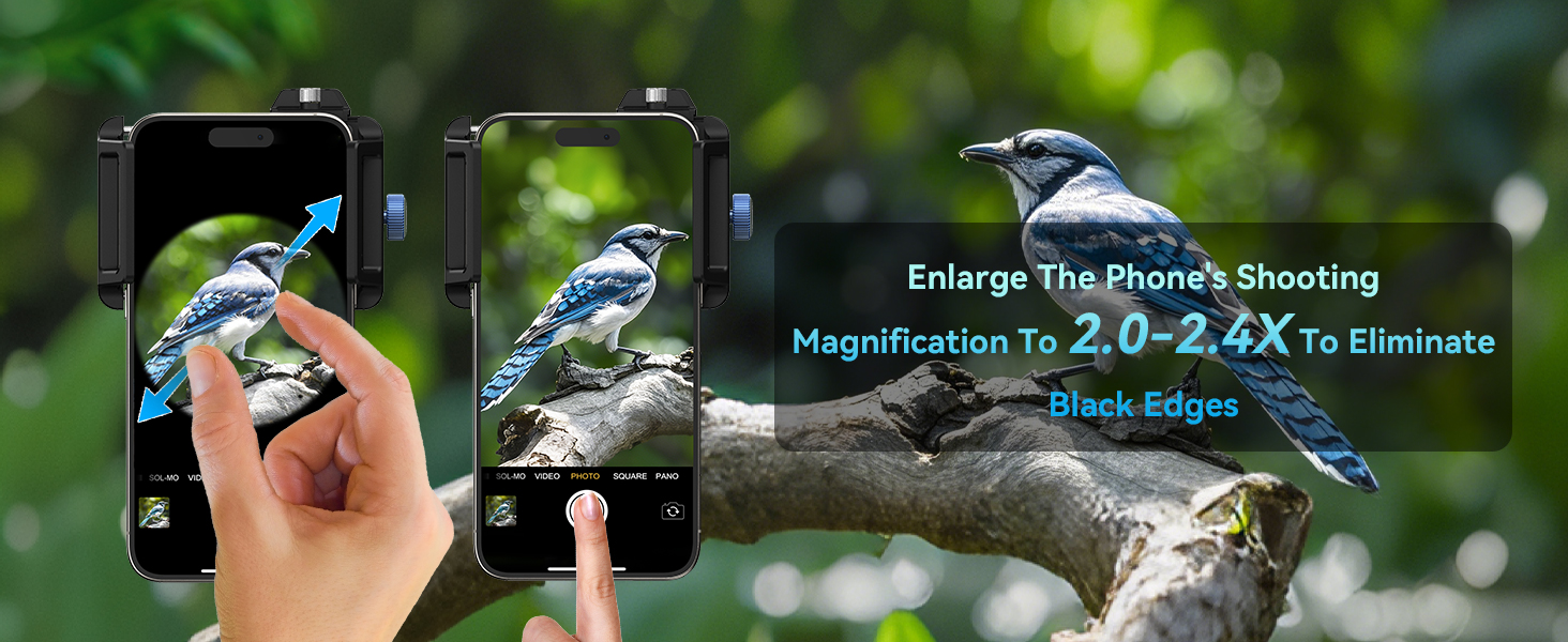 20X-60X Telephoto lens for iphone
