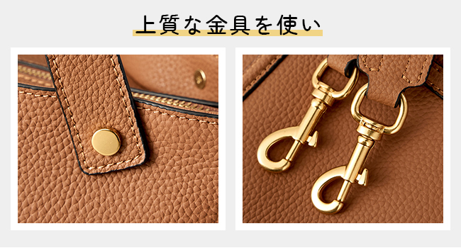 MFFOR Women's Shoulder Bag, High Quality Genuine Leather, 2-Way Handbag, Lightweight, Large Capacity, High Visibility, Casual, Simple, Stylish, Crossbody Wear, Handheld, Popular, Commuting to Work