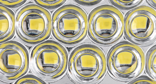 round tail light 4Inch 24LED white reverse backup lights with Stainless Steel Chrome Bezel