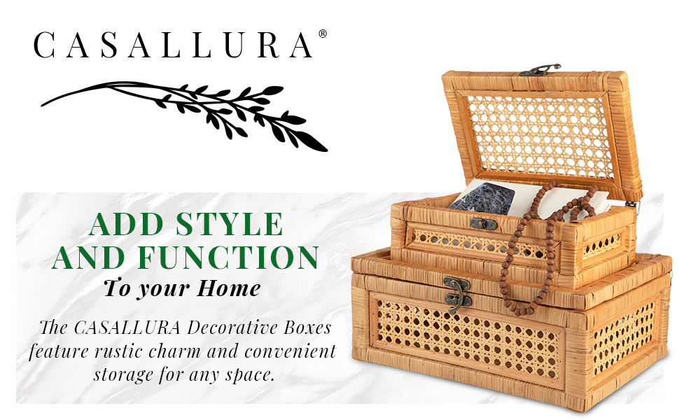 rattan boxes lid decorative cane basket shelves large wicker decor storage woven baskets creative