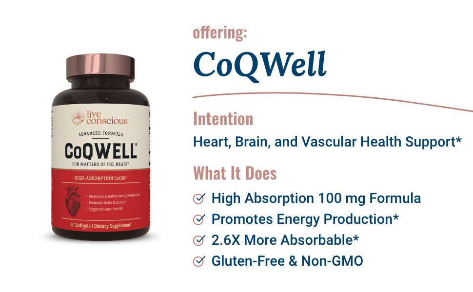 coqwell - heart, brain, and vascular health support