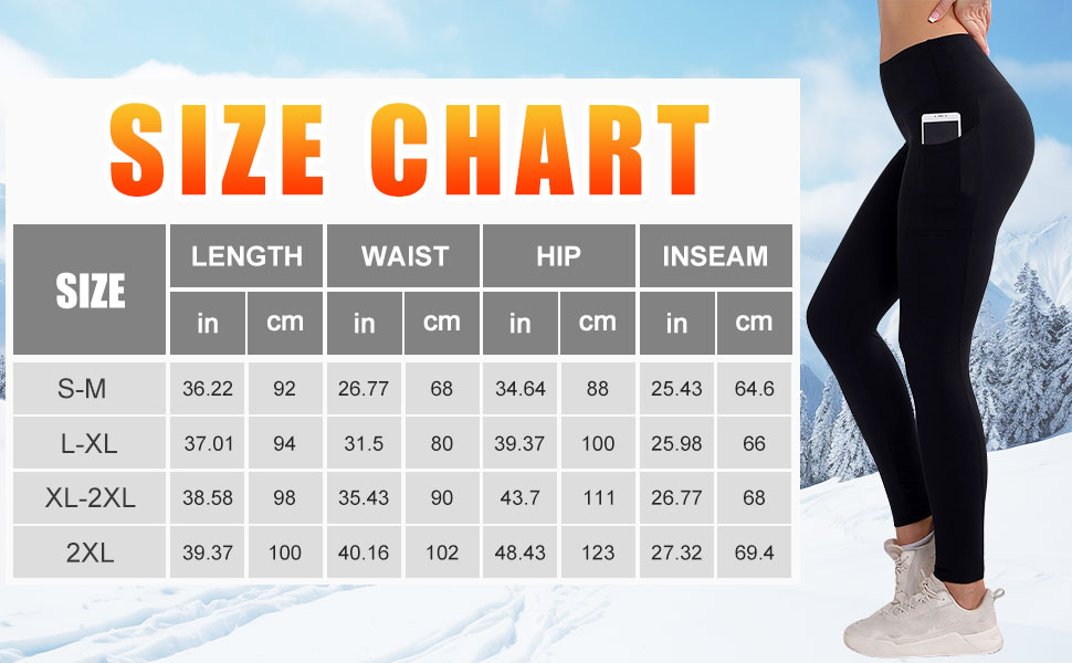 Thermal Leggings Women