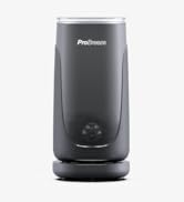 Gray cylindrical air purifier or humidifier with smooth surface, rounded top, and control panel at the bottom. Brand name 'ProBreeze' visible on front.