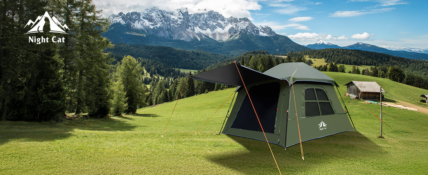 4 Person Blackout Camping Tent