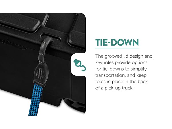 Amazon.com - Sterilite 4-Pack Industrial Tote, Heavy-Duty