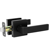 AEEKEL Matte Black Door Handle Interior Door Knob Passage
