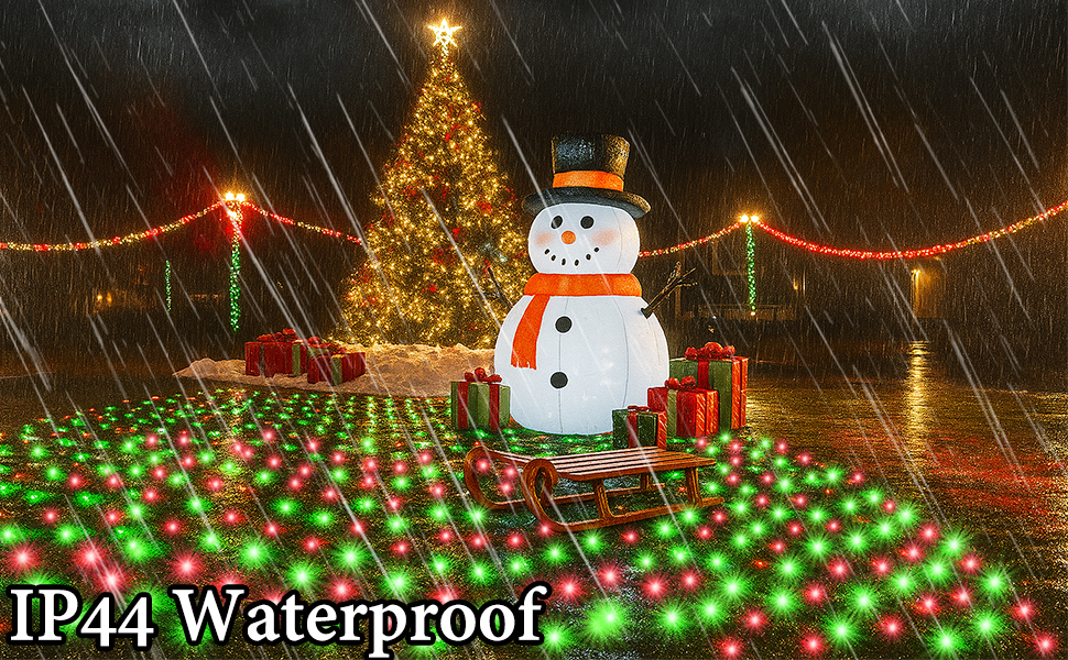 ちびーず✩⋆* OYCBUZO 204 LED Net Lights, 9.8ft x 6.6ft 34 Colors Changing