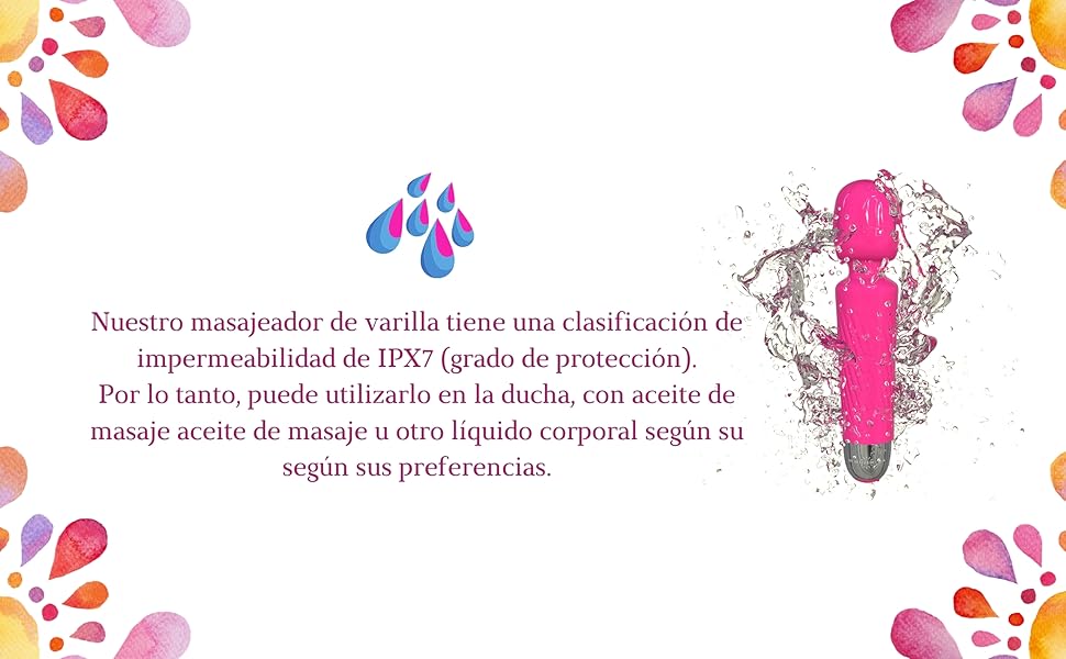 BEAUTIFUL HOURS ™ Potente Masajeador de Varilla - Estimulador ...
