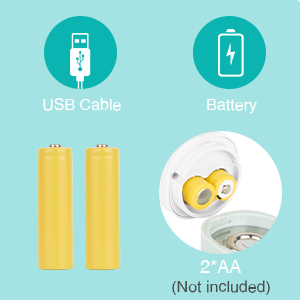 battery or usb powered