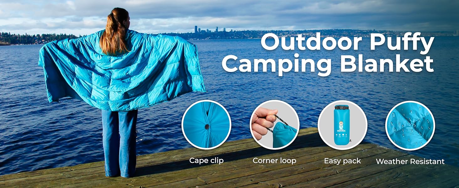 camping blanket , puffy blanket , camping quilt , camping blankets for cold weather