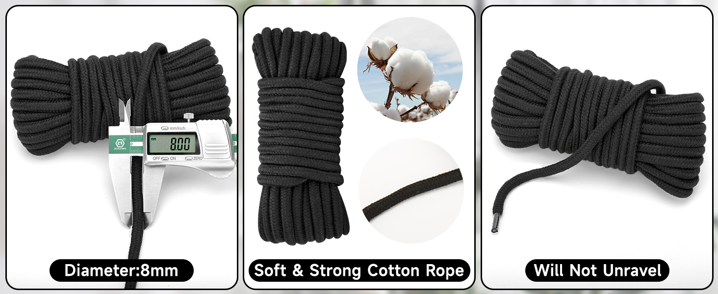 black rope
