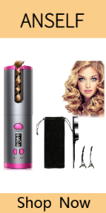 Hair Curler, Wireless Automatic Curling Iron