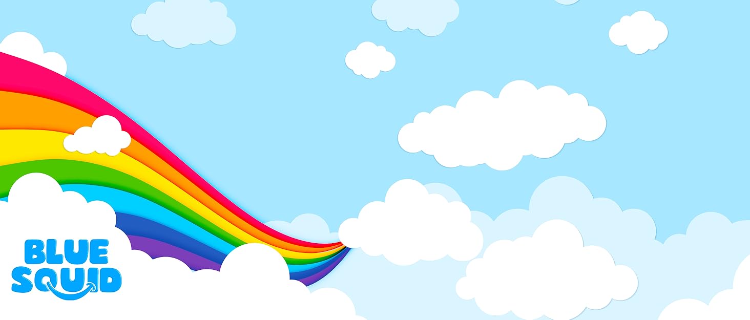 Blue Squid Face Paint Kit for Kids 160pcs, 22 Colours, Ultimate Face