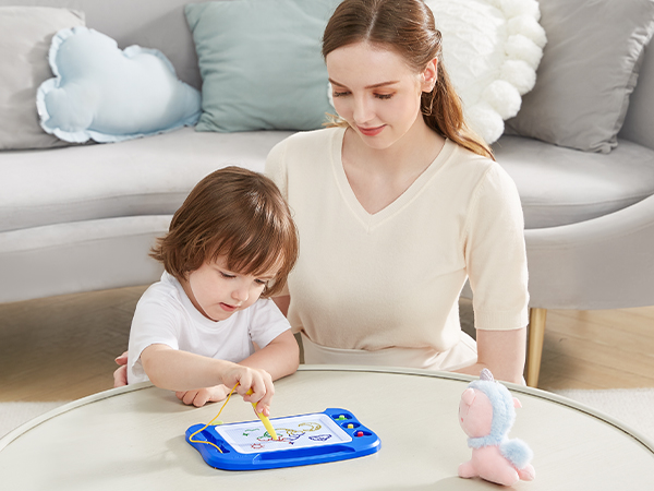 Amazon.com: SGILE Drawing Board for Kids Light Blue : Toys