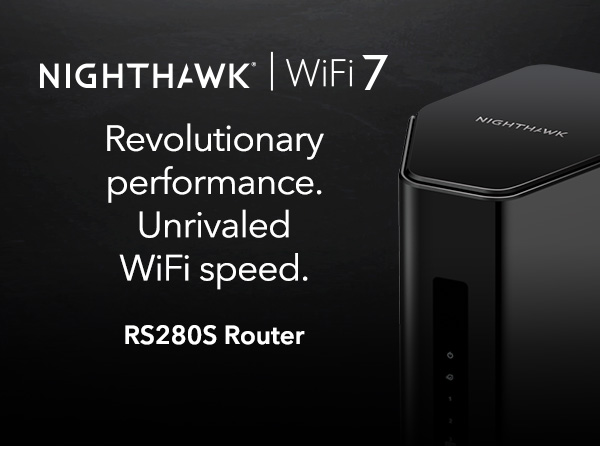 Amazon.com: NETGEAR Nighthawk Tri-Band WiFi 7 Router (RS280S