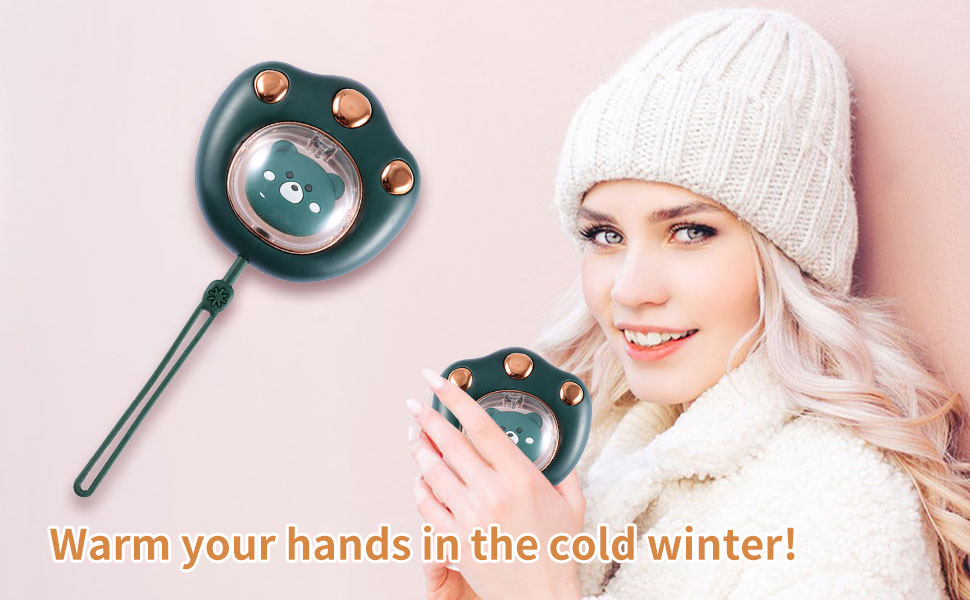 2 en 1 ChauffeMains Rechargeables, ChauffeMains USB, Chauffe Main