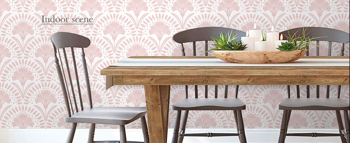 Timeet wall paper peel and stick modern